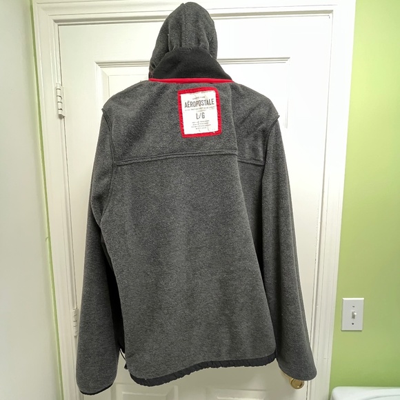 Men's Aeropostale Pullover Hoodie 1987 NY L - Picture 12 of 15